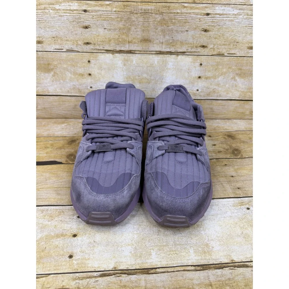 Adidas ZX Torsion Legacy Purple Mens Sneakers EF4347 Low Top Suede Mesh Sz 11.5
